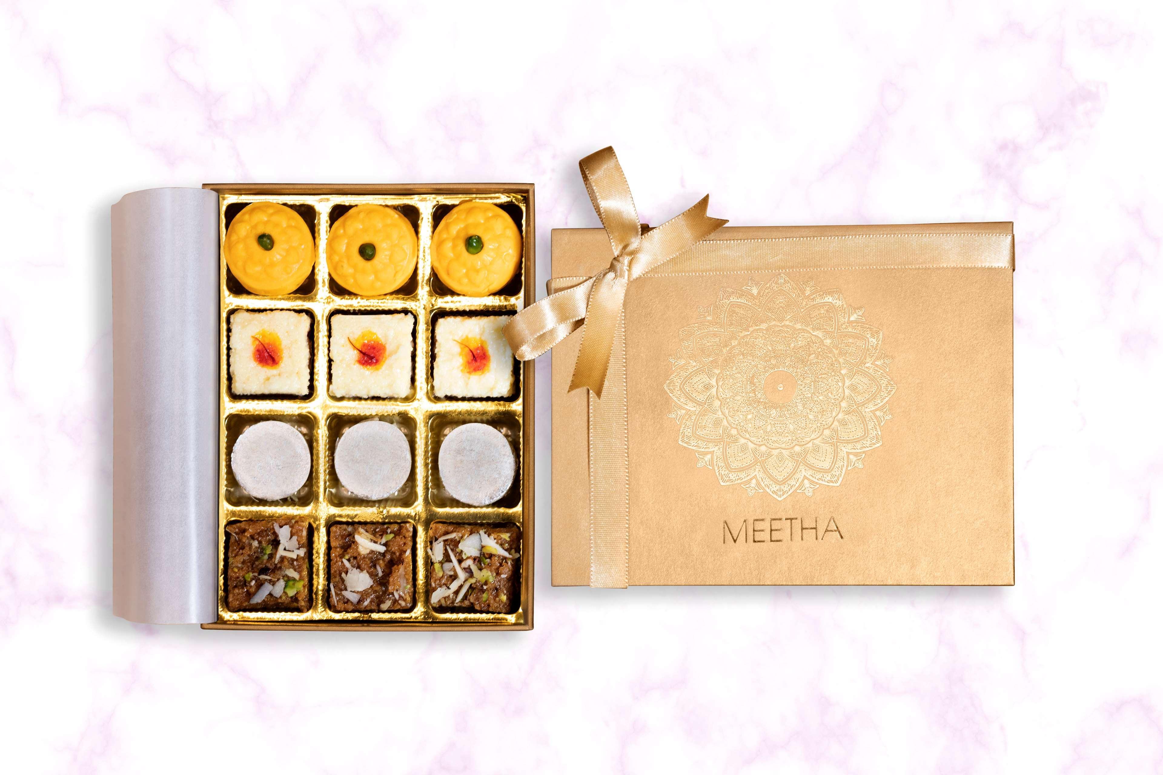 Radisson Blu Plaza Hotel Hyderabad Banjara Hills Extérieur photo A box of assorted Indian sweets